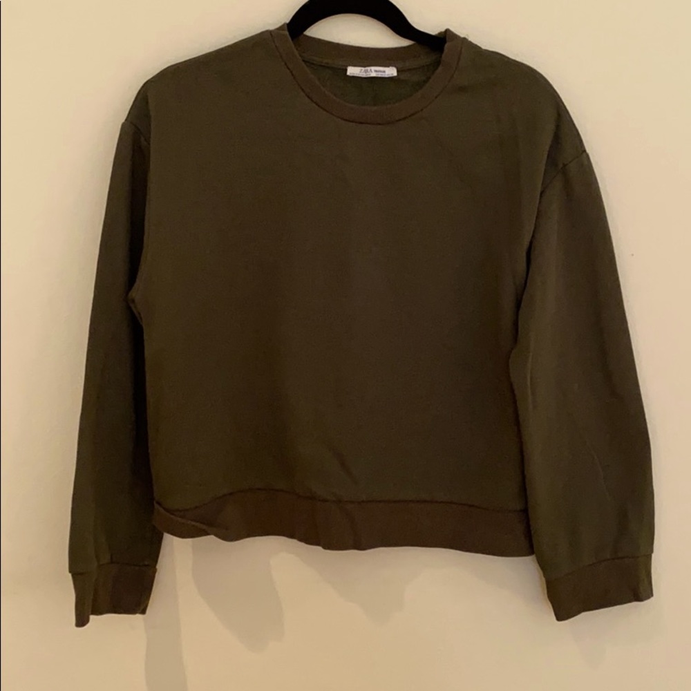Zara crop sweater